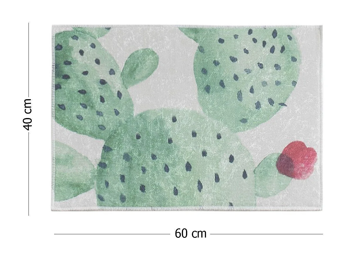 Alfombra de baño Green DJT multicolor