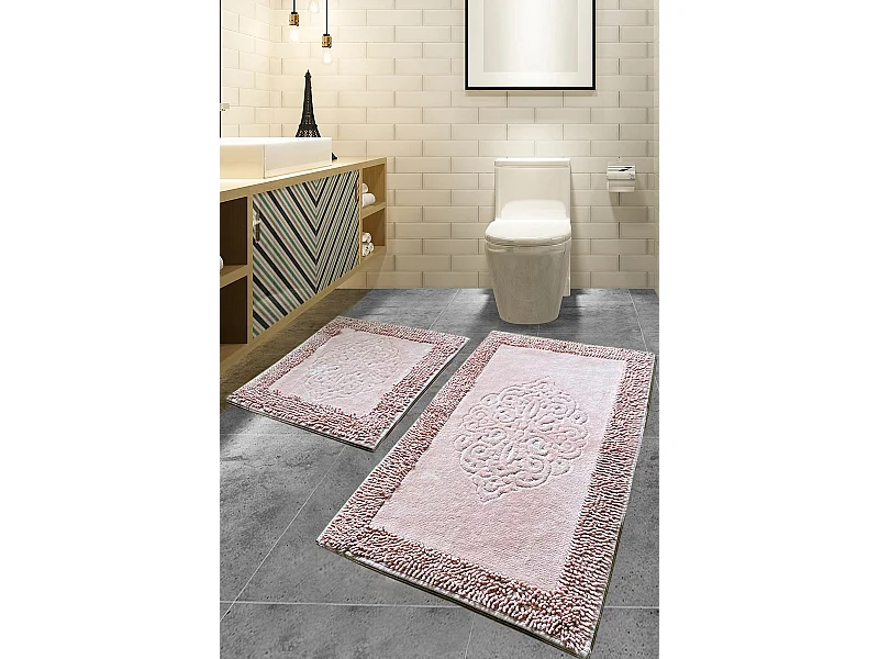 Alfombra de baño Set (2 piezas) Piante  multicolor