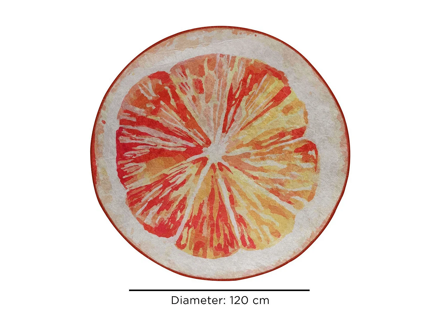 Alfombra de baño Greyfurt Djt (120 cm) multicolor