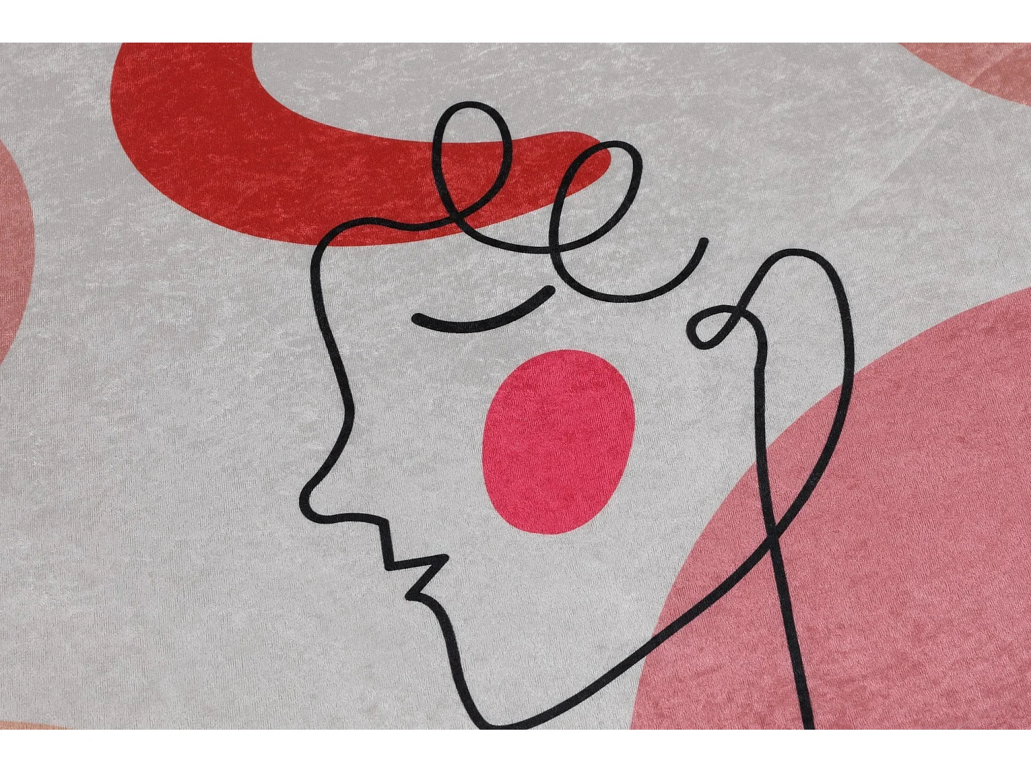 Alfombra de baño Chehara multicolor