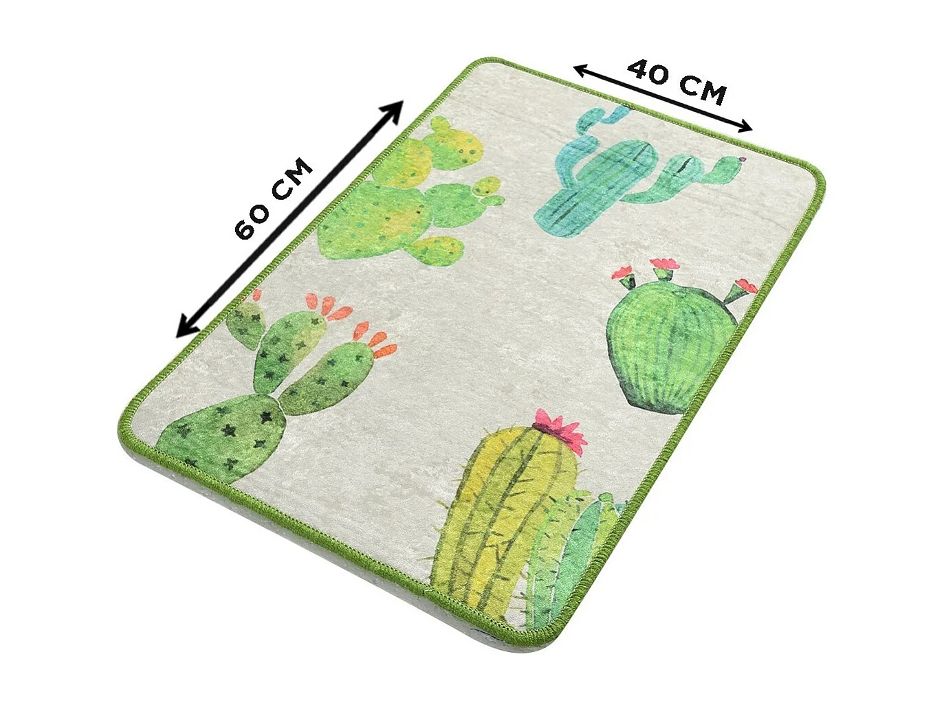 Alfombra de baño Kaktüs DJT (40 x 60) multicolor