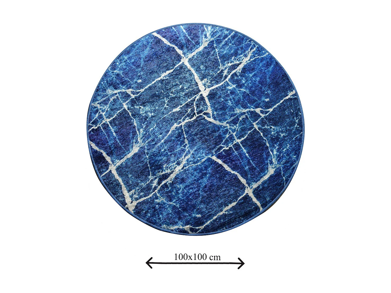 Alfombra de baño Denim DJT (100 cm) multicolor