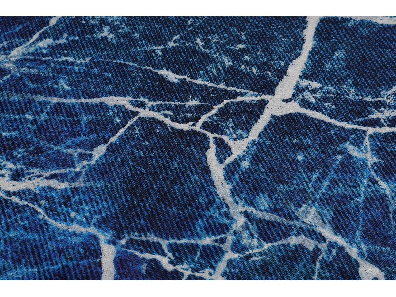 Alfombra de baño Denim DJT (100 cm) multicolor