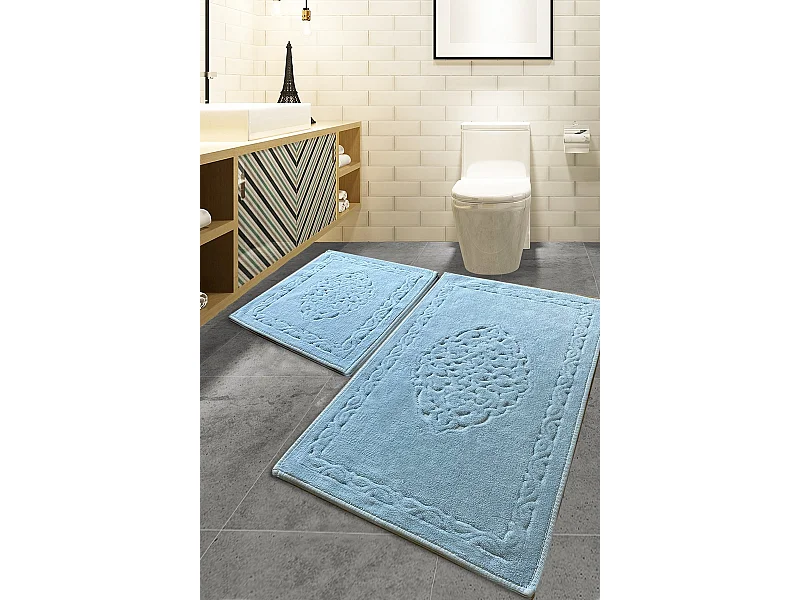 Alfombra de baño Set (2 piezas) Elite  multicolor