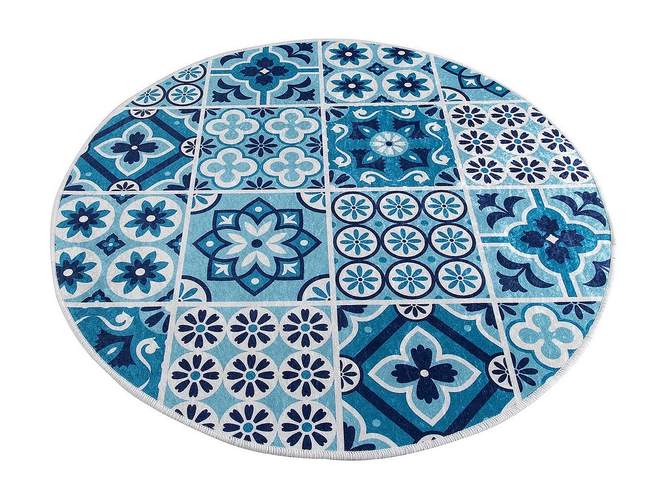 Alfombra de baño Ceramic DJT multicolor