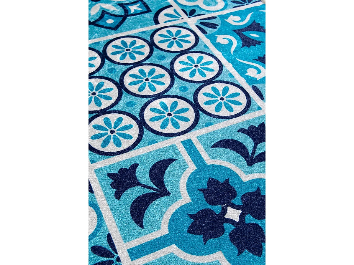 Alfombra de baño Ceramic DJT multicolor