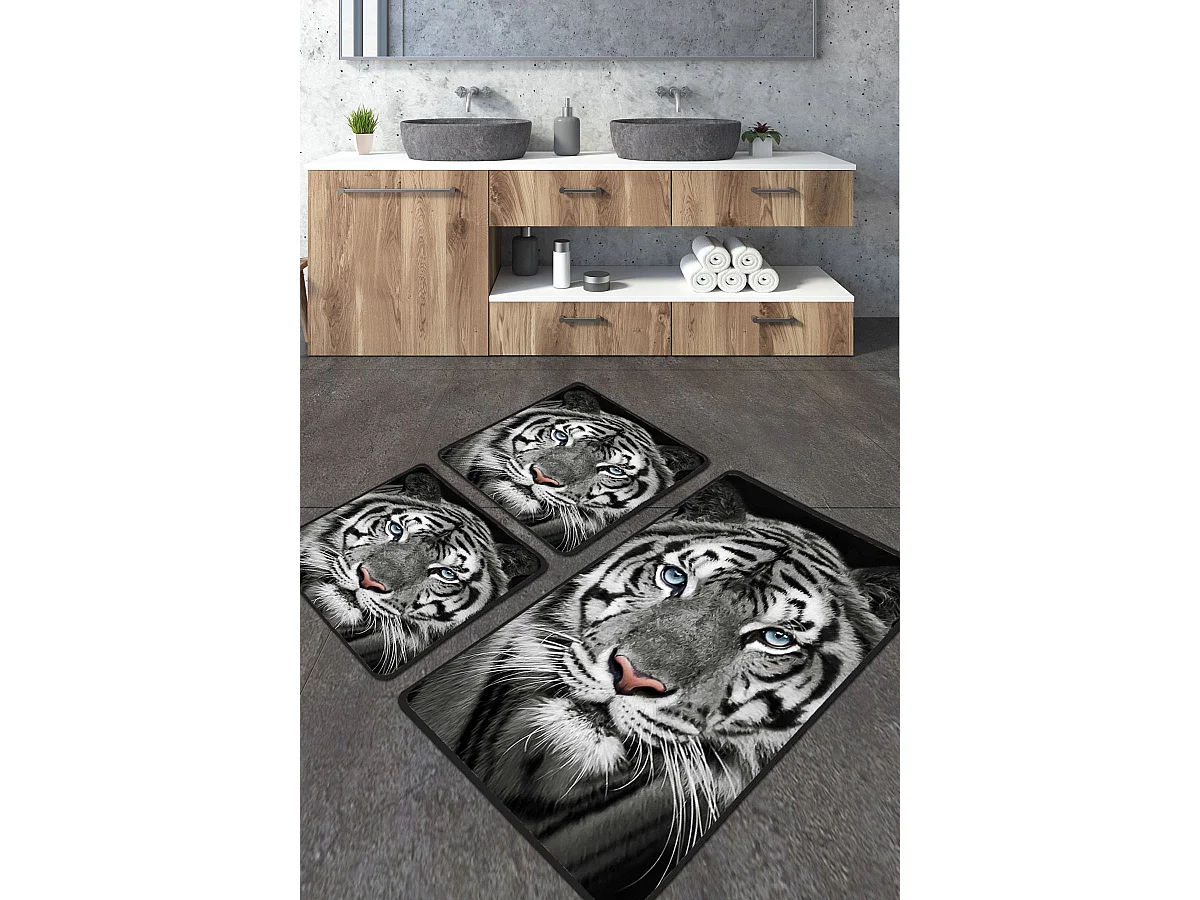Alfombra de baño Set (2 piezas) Hunter Djt  multicolor