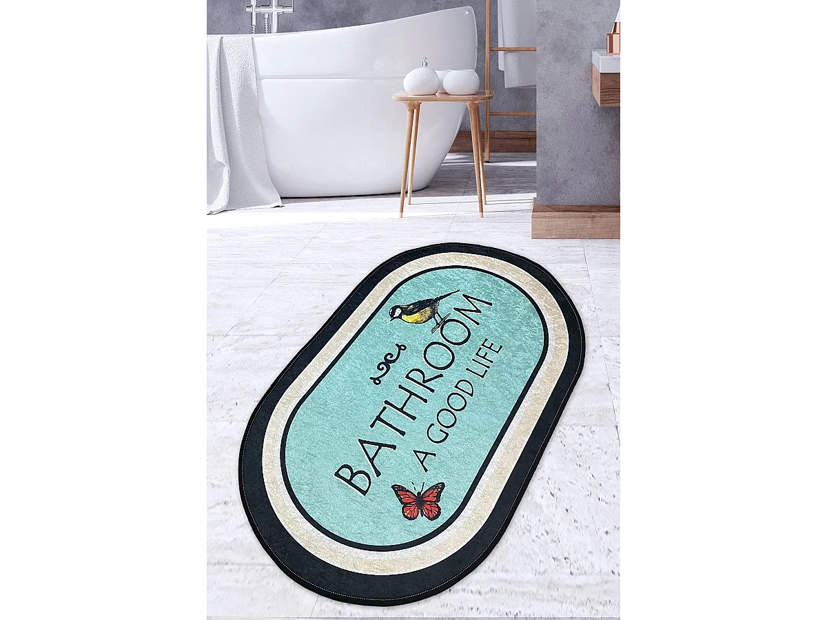 Alfombra de baño Molla multicolor