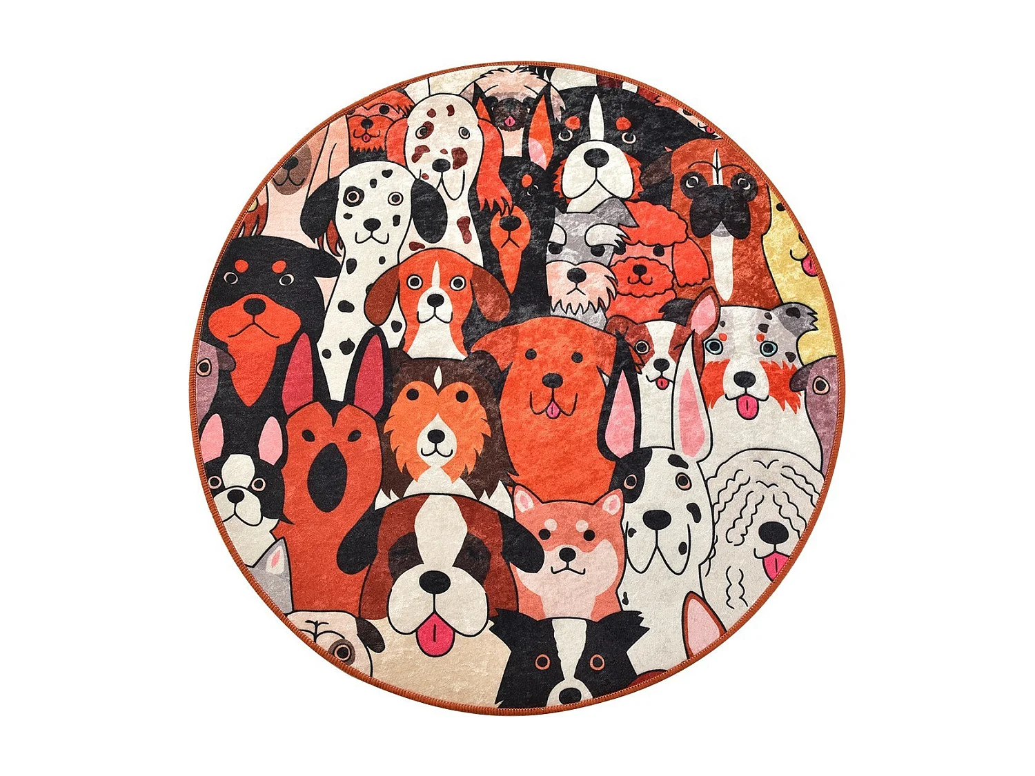 Alfombra de baño Dogs (100) multicolor