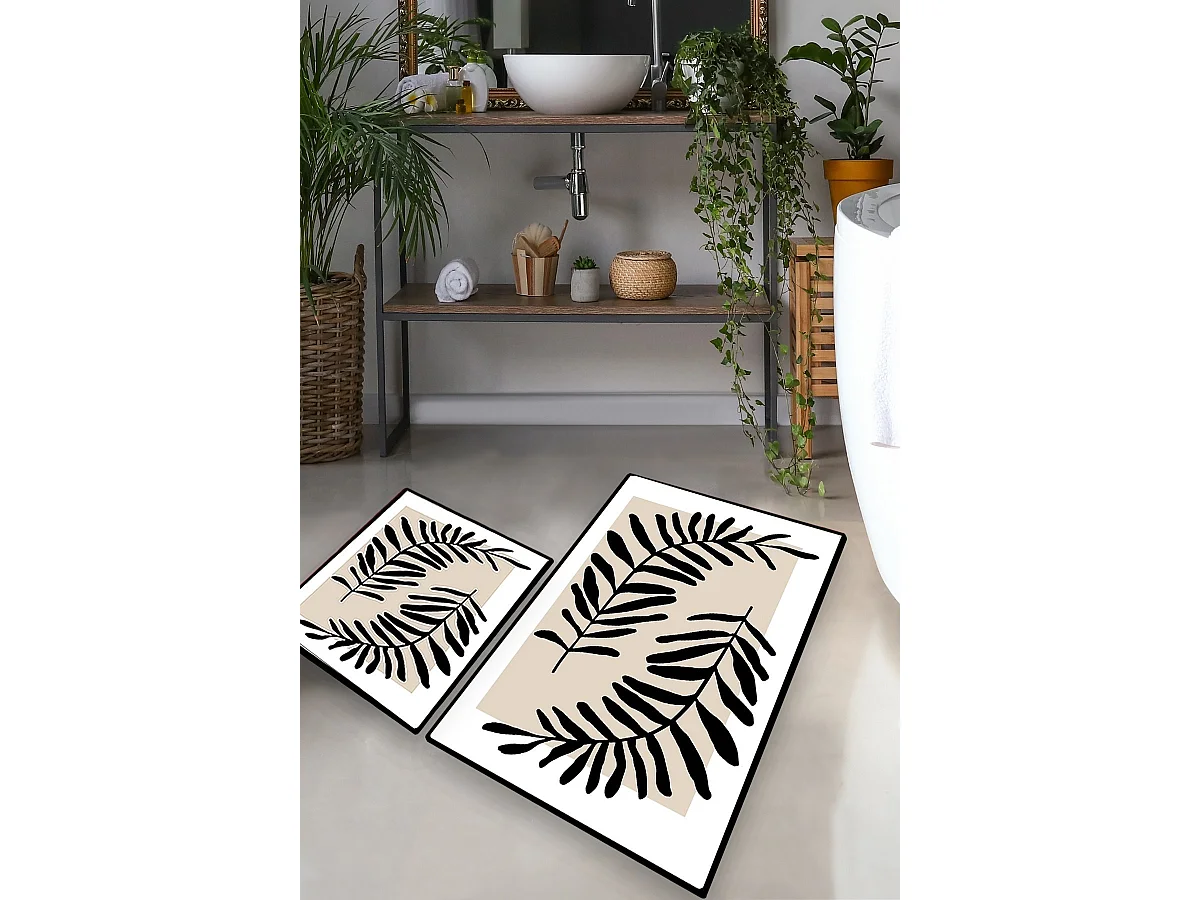 Alfombra de baño Set (2 piezas) Casting multicolor