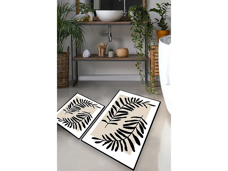 Alfombra de baño Set (2 piezas) Casting multicolor