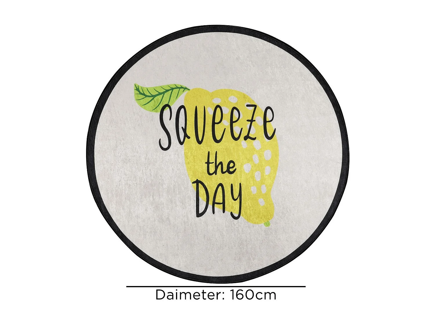 Alfombra de baño Mone Djt (160 cm) multicolor