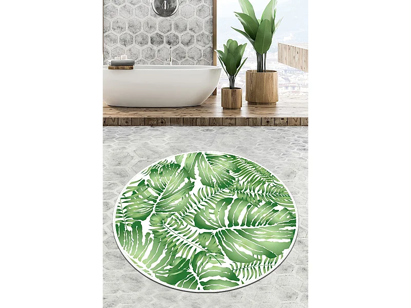 Alfombra de baño Pied Circle Djt 80 multicolor