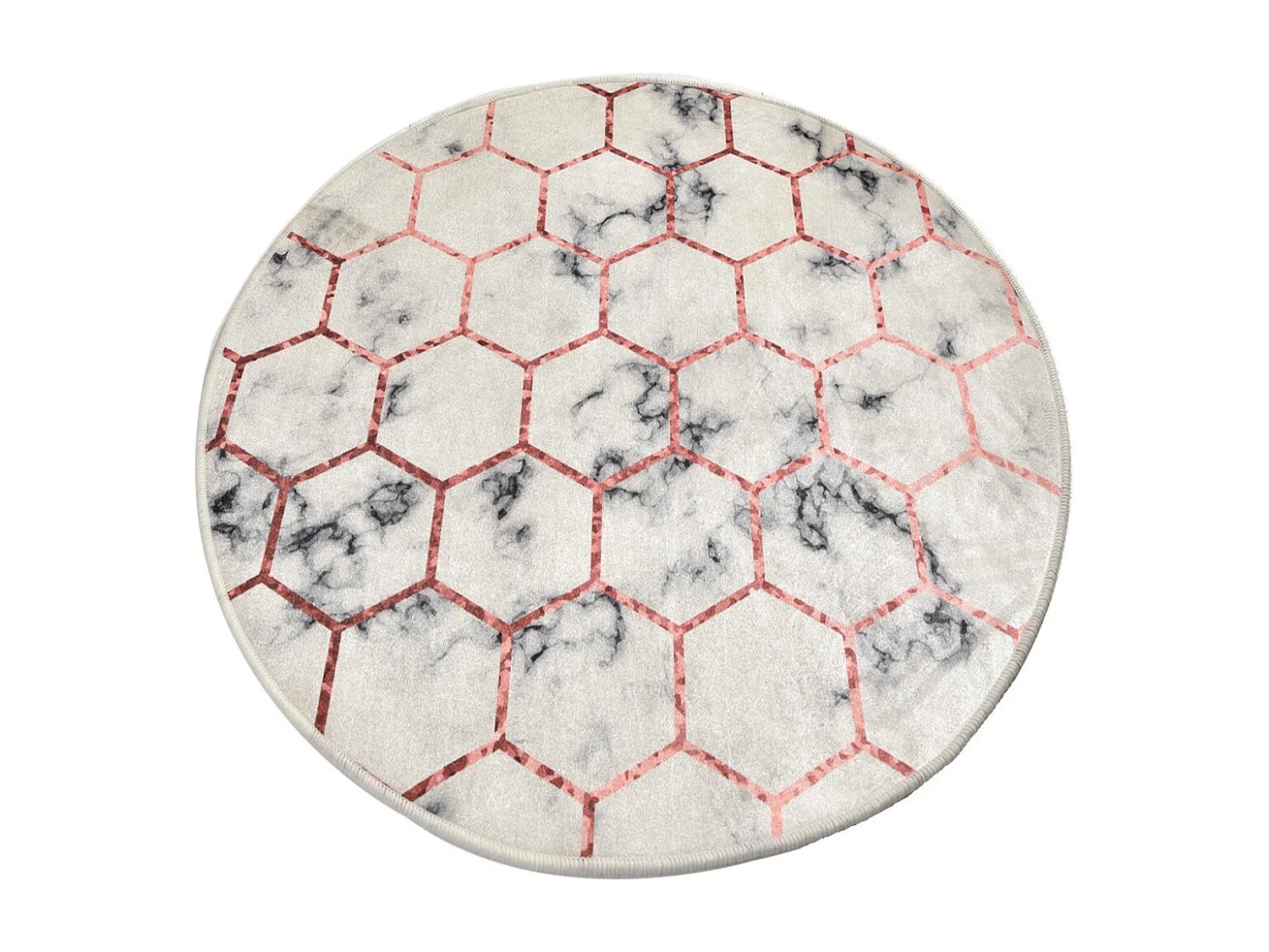 Alfombra de baño Honeycumb DJT multicolor