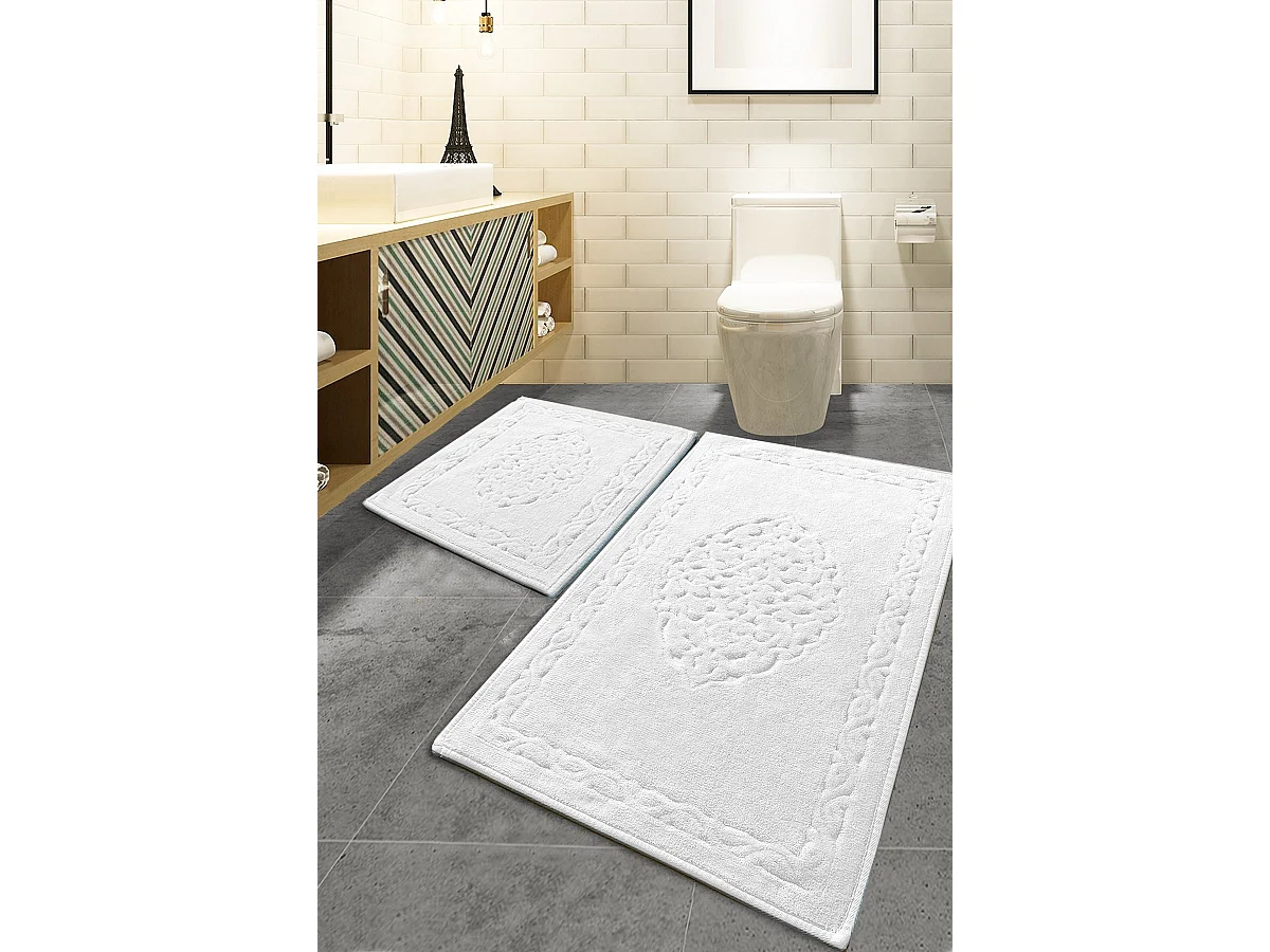 Alfombra de baño Set (2 piezas) Elite  multicolor