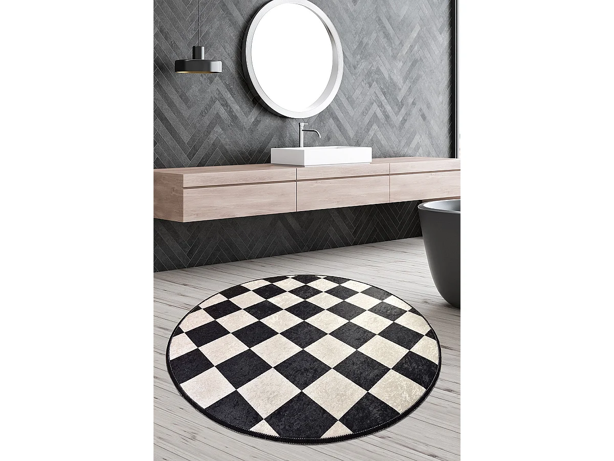 Alfombra de baño Dama (100) multicolor