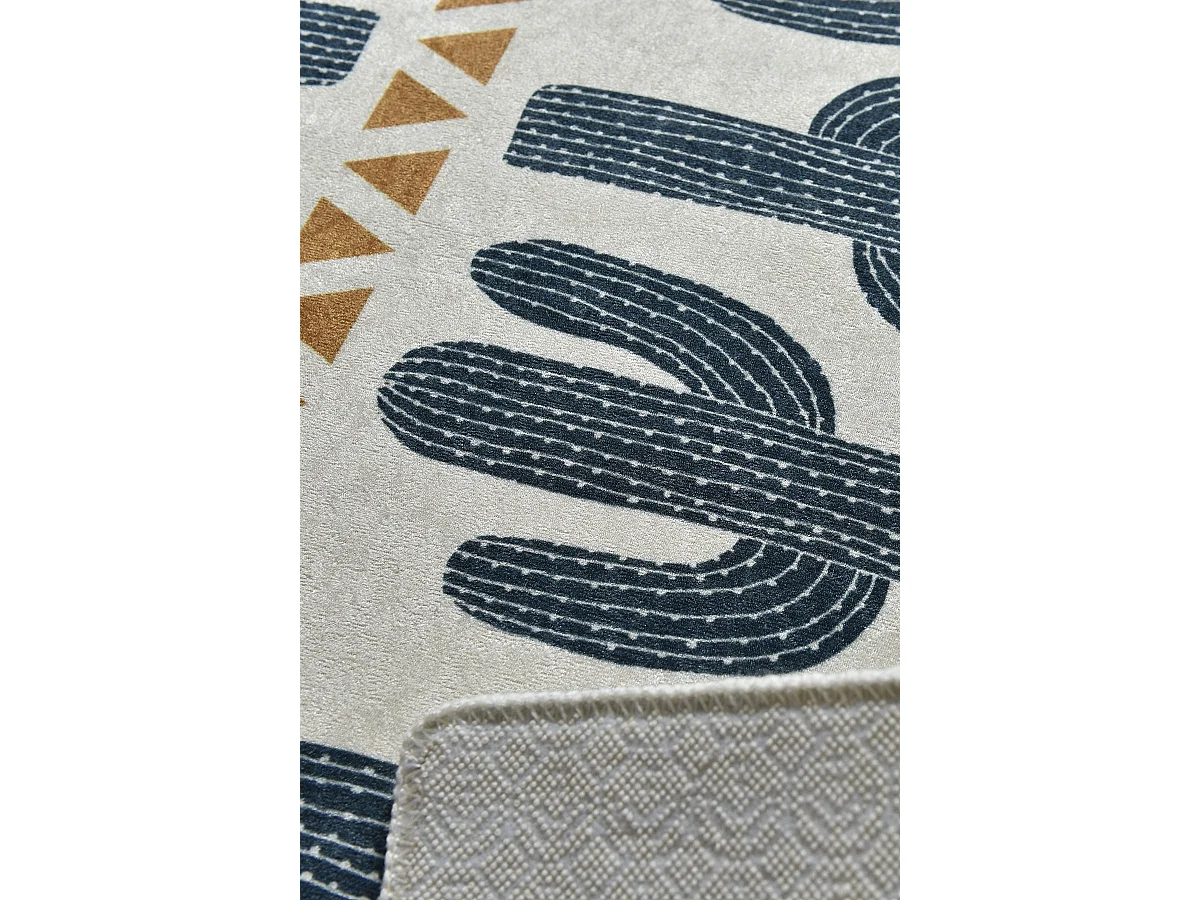 Alfombra de baño Set (2 piezas) Happy Cactus 2 multicolor