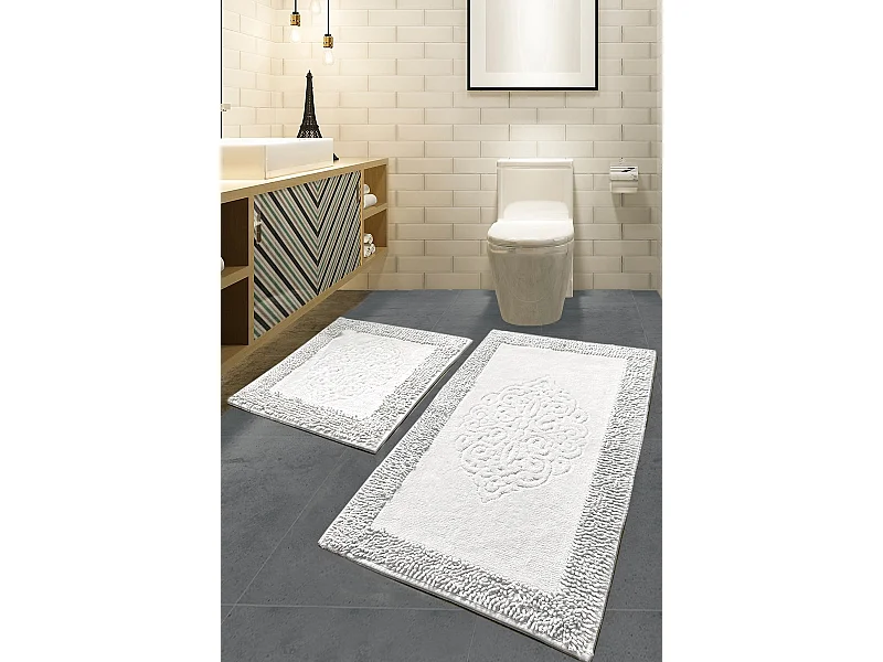 Alfombra de baño Set (2 piezas) Piante  multicolor
