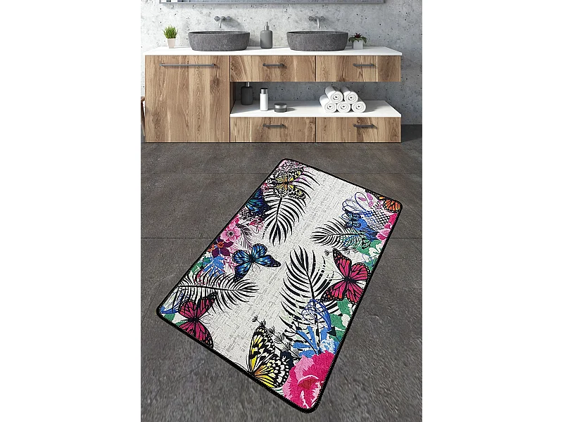 Alfombra de baño Noirobi multicolor