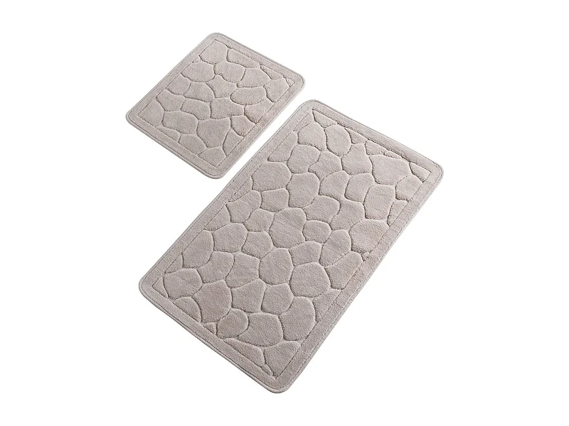 Alfombra de baño Set (2 piezas) Lino  multicolor