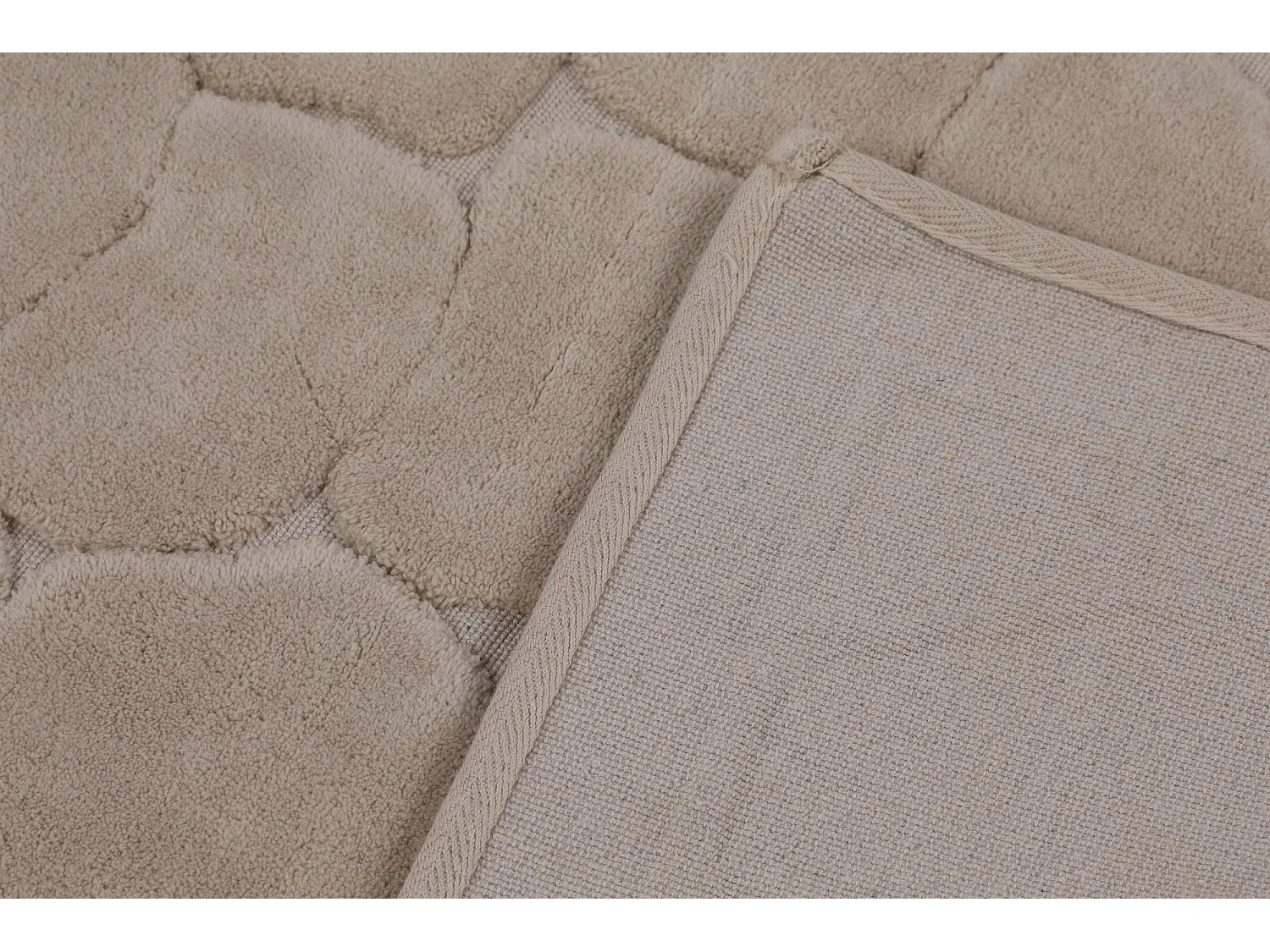 Alfombra de baño Set (2 piezas) Lino  multicolor