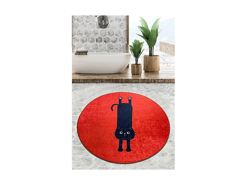 Alfombra de baño Comfort Djt (200 cm) multicolor