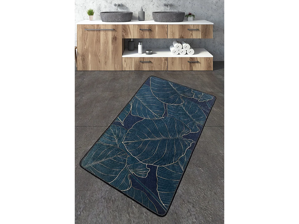 Antibakterielle waschbare Antirutsch-Matte 70x120 cm Zeleno