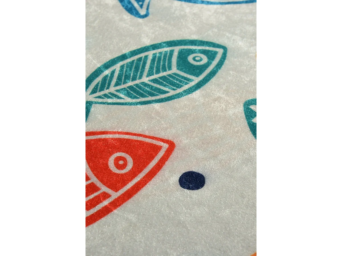 Alfombra de baño Set (2 piezas) Fish DJT  multicolor