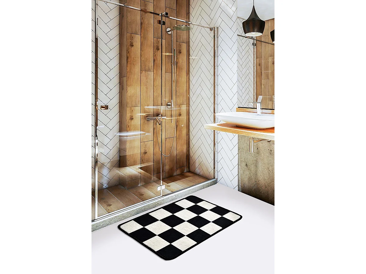 Alfombra de baño Dama (40 x 60) multicolor