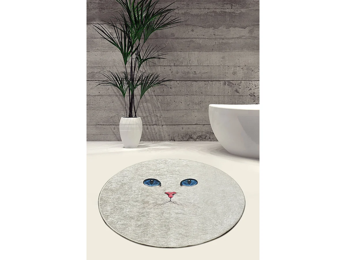 Alfombra de baño Blue Eyes DJT multicolor