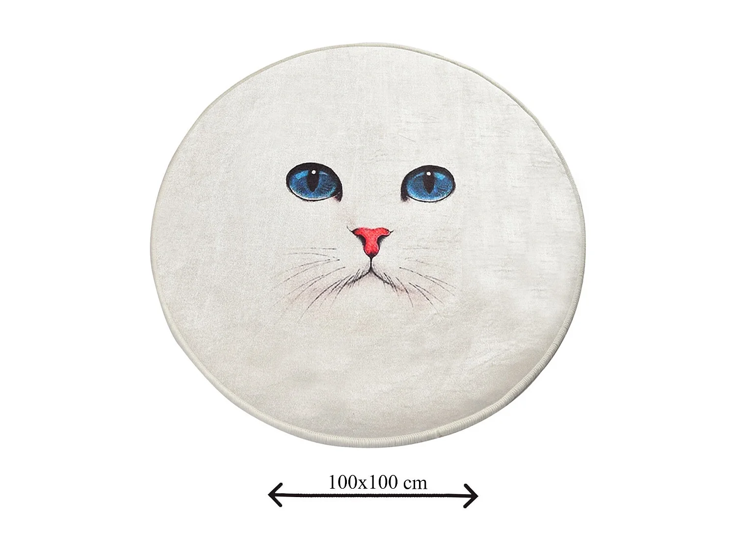 Alfombra de baño Blue Eyes DJT multicolor