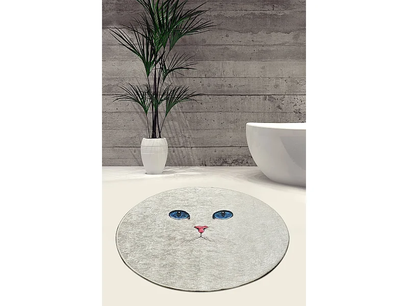 Alfombra de baño Blue Eyes DJT multicolor
