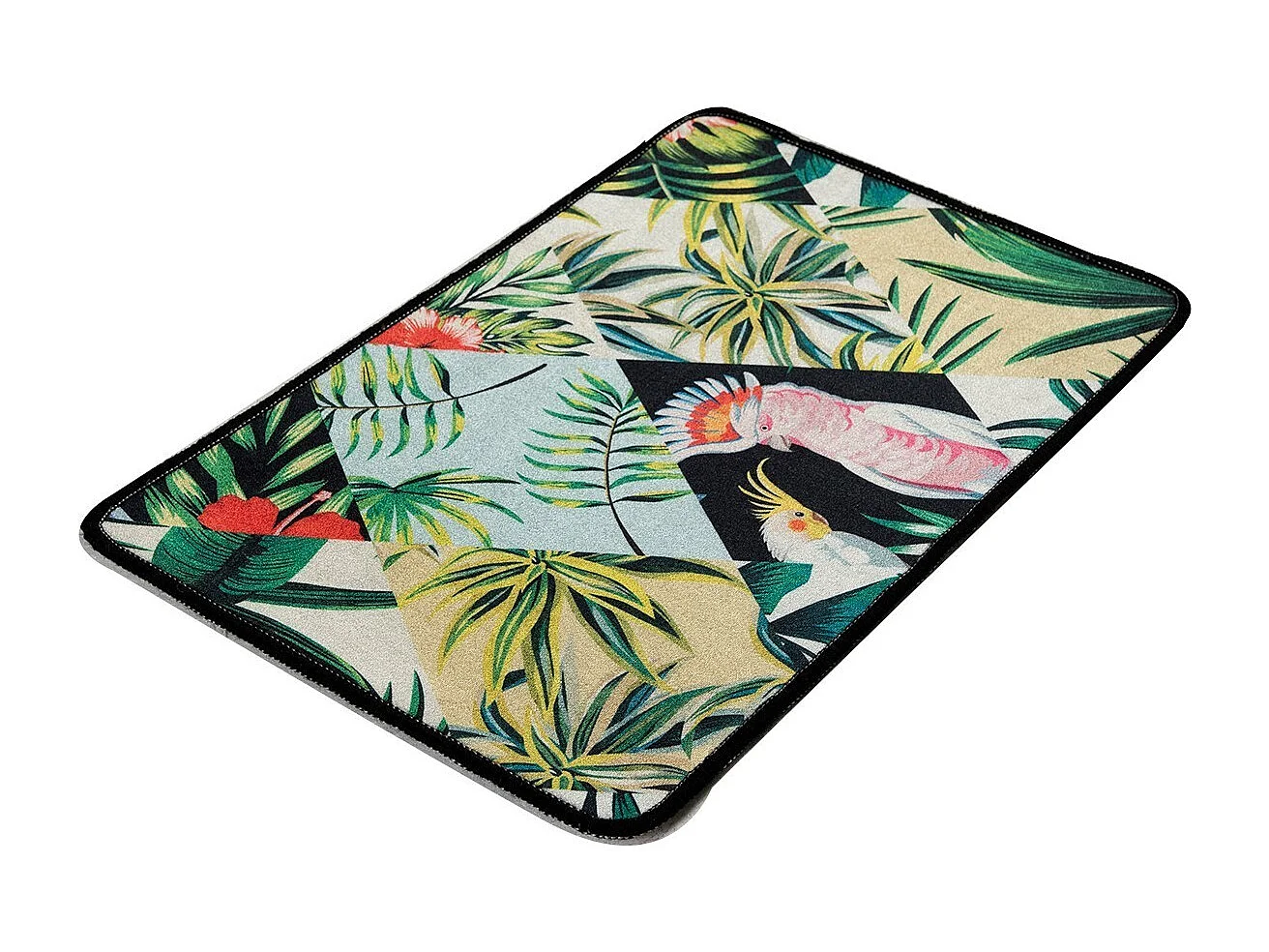 Alfombra de baño Patch DJT multicolor