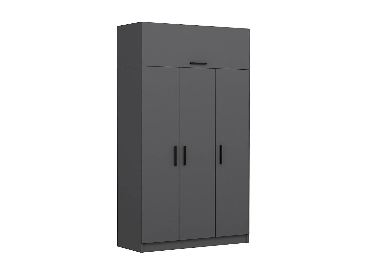 Armario Minar 3-2 255 antracita 135x255x52 cm