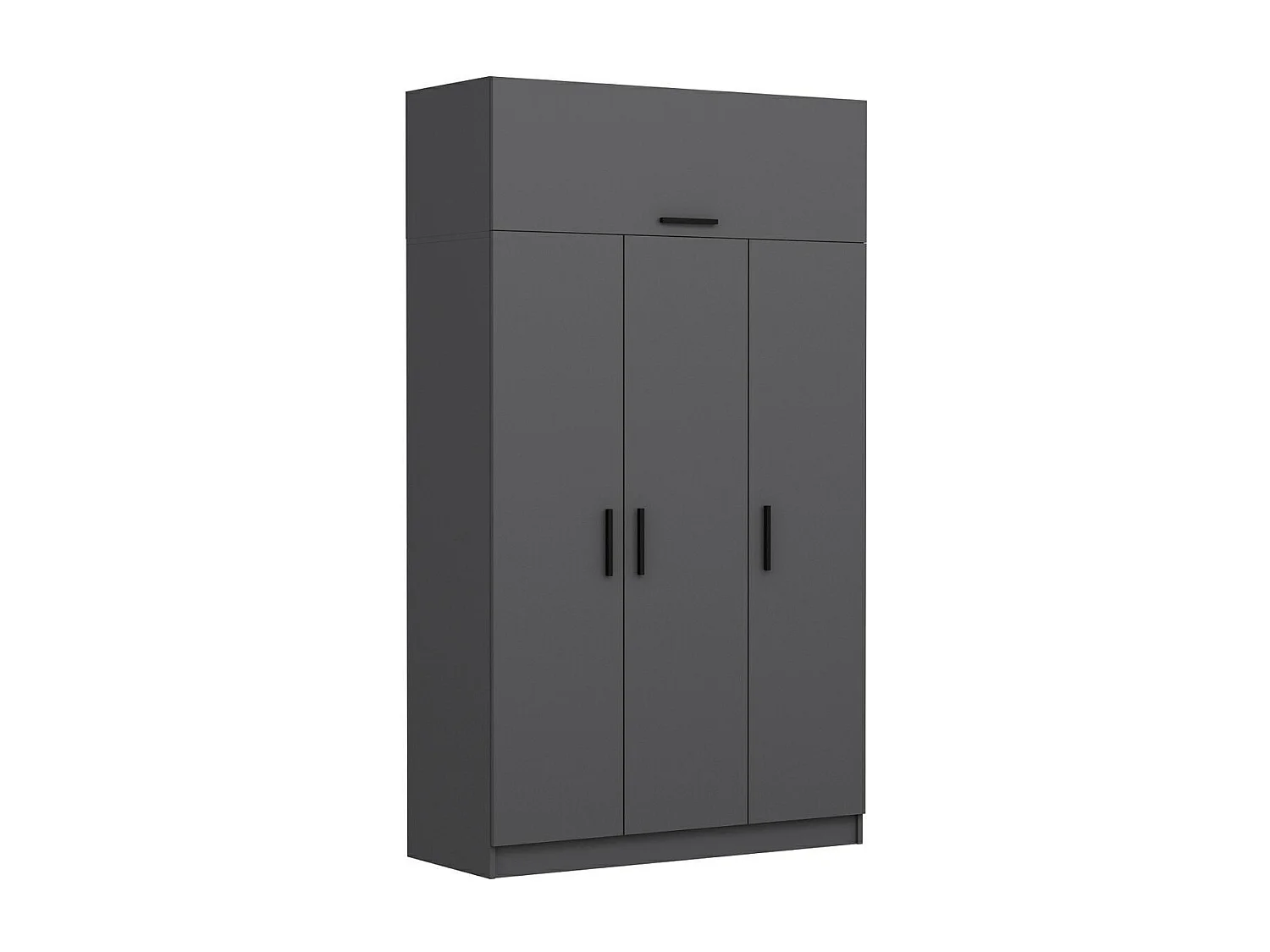 Armario Minar 3-2 255 antracita 135x255x52 cm