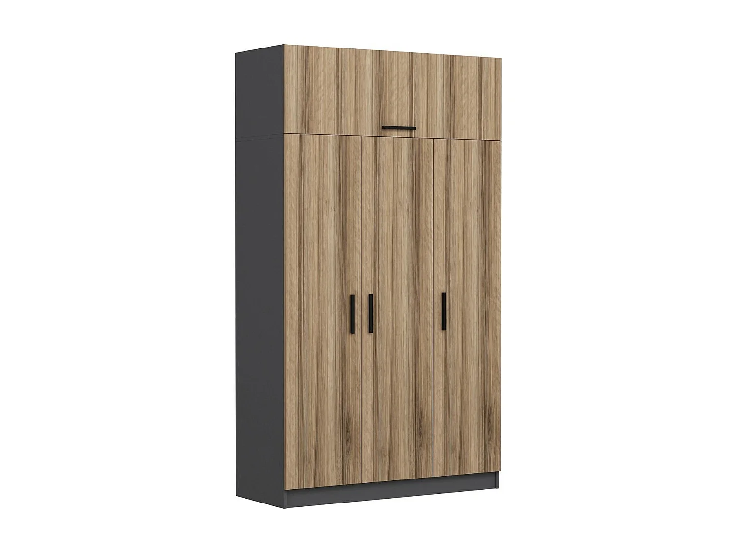 Armario Minar 235 dore antracita 135x235x52 cm