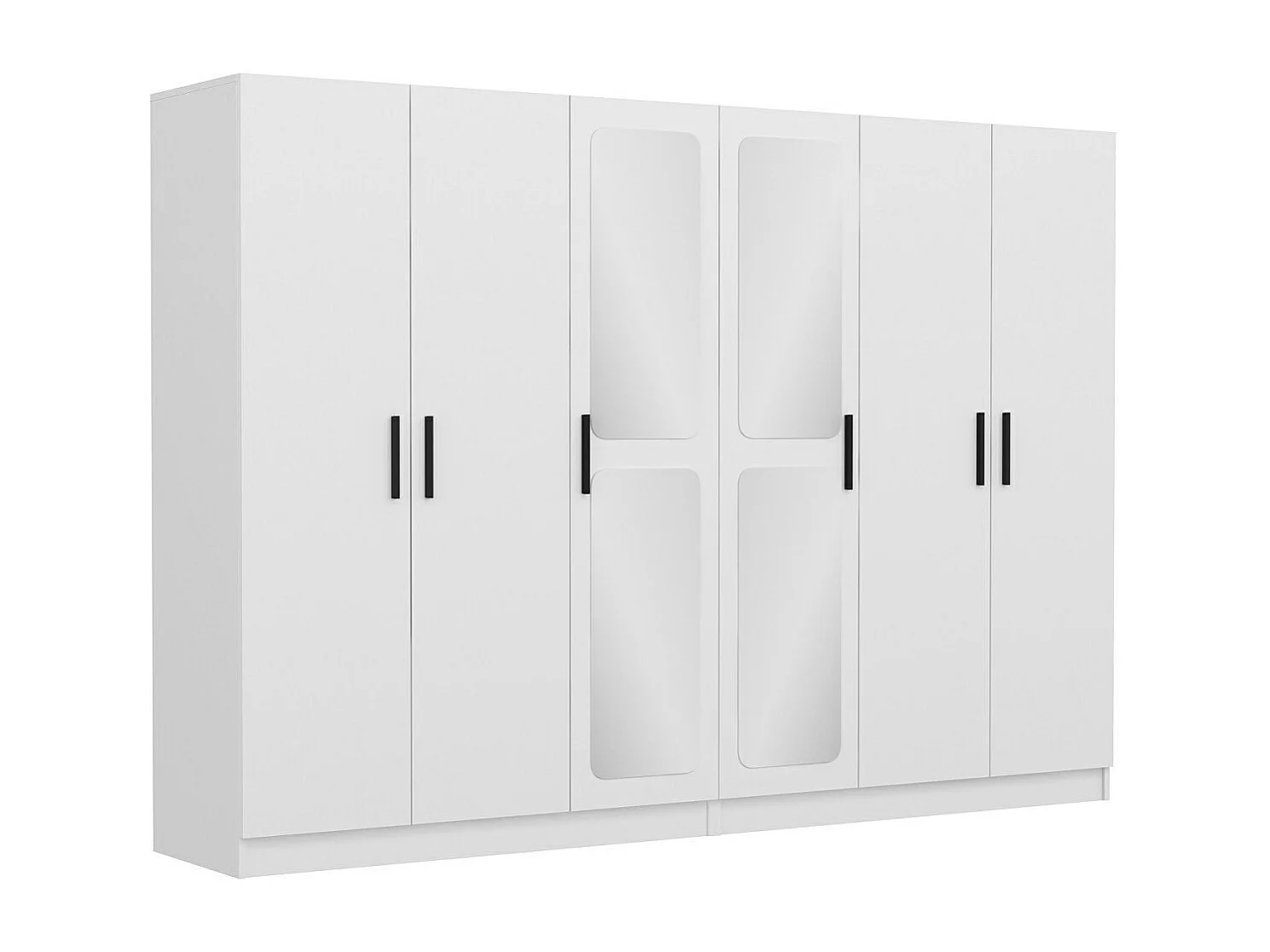 Armario Kale-3820 blanco 270x210x52 cm