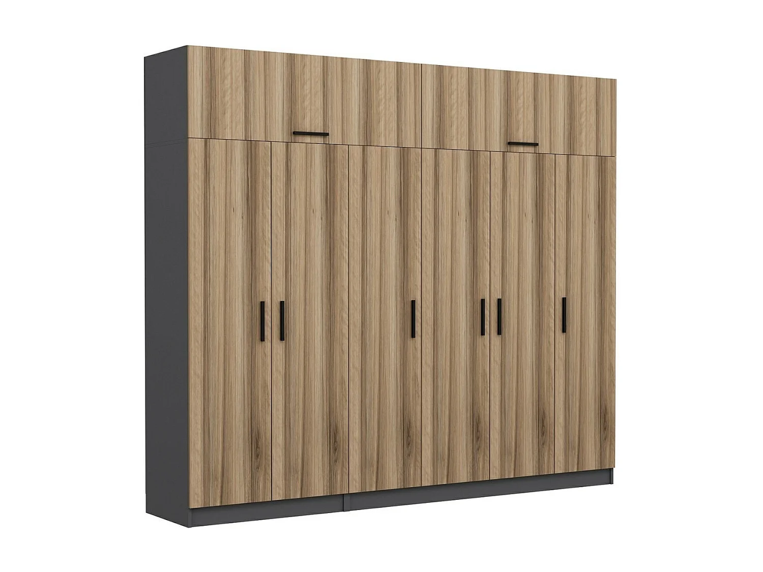 Armario Kale-5202 dore 270x235x52 cm