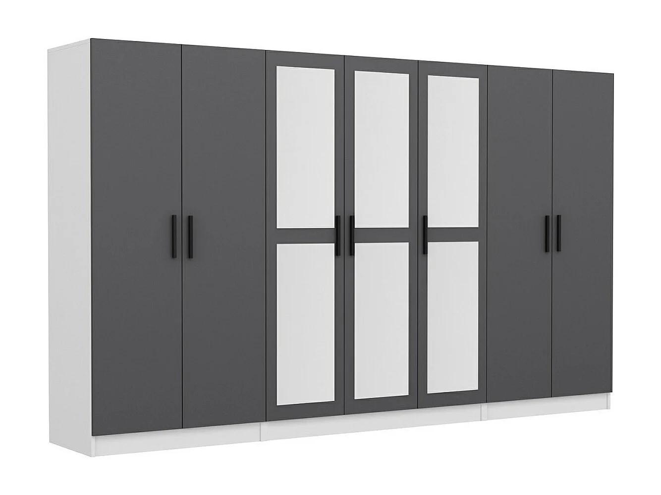 Armario Kale-5068 antracita 315x210x52 cm