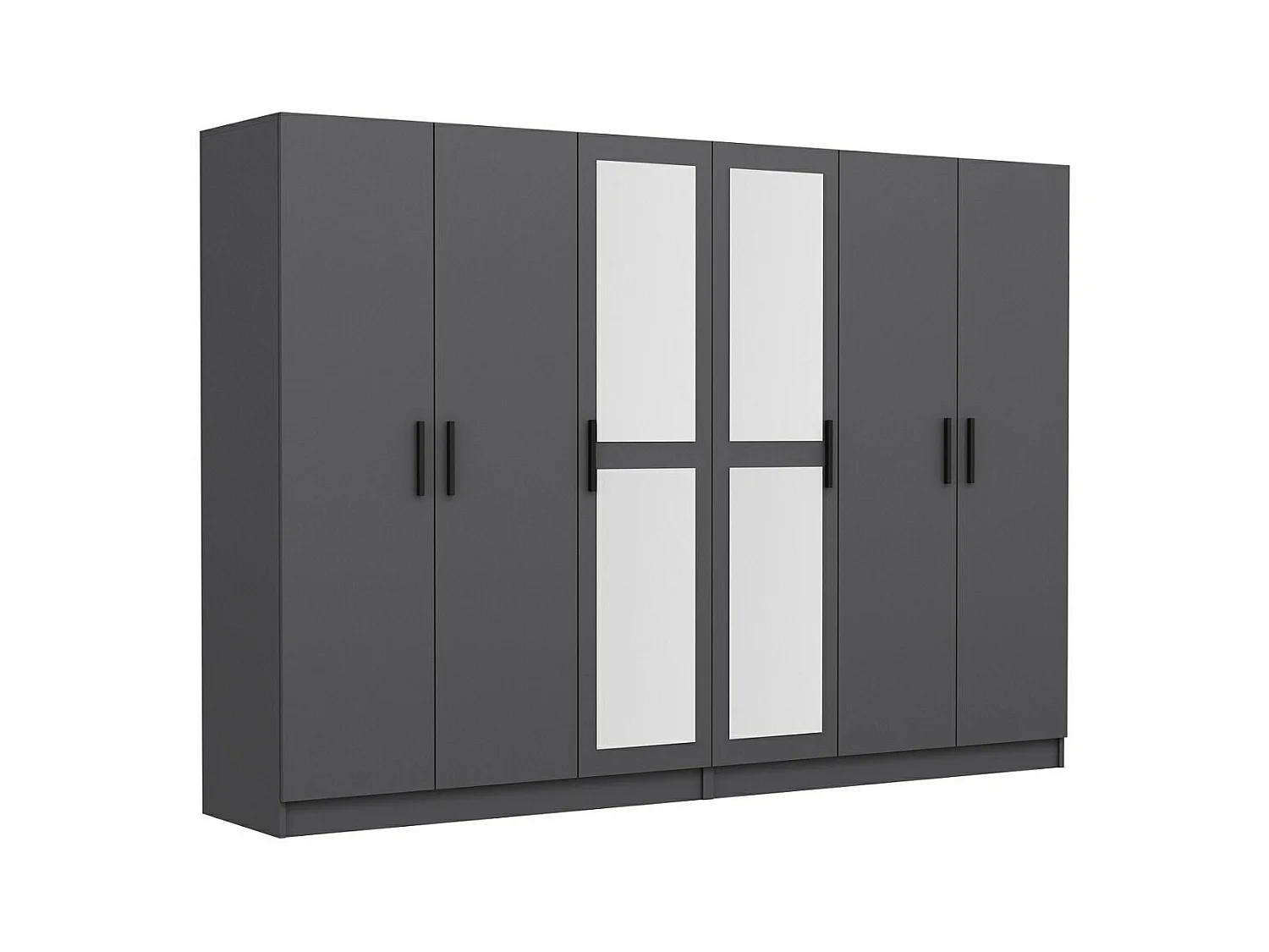Armario Kale-5094 antracita 270x210x52 cm