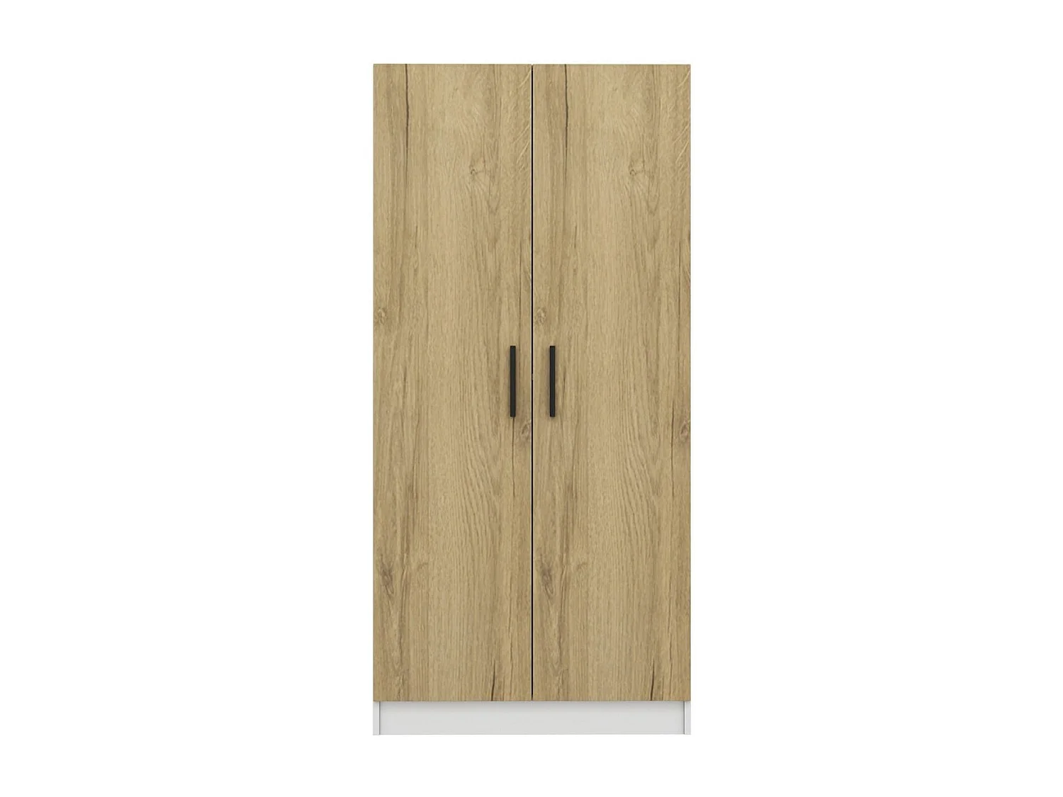 Armario Kale-210 color nogal 90x210x52 cm