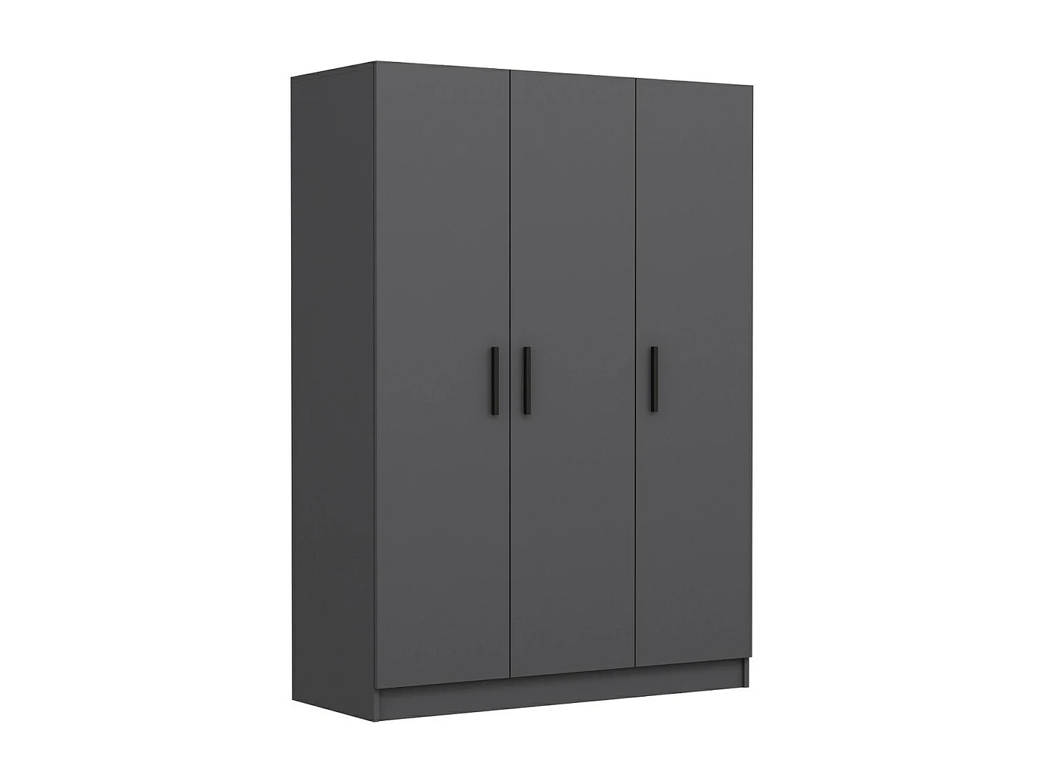 Armario Kale-2265 antracita 135x190x52 cm