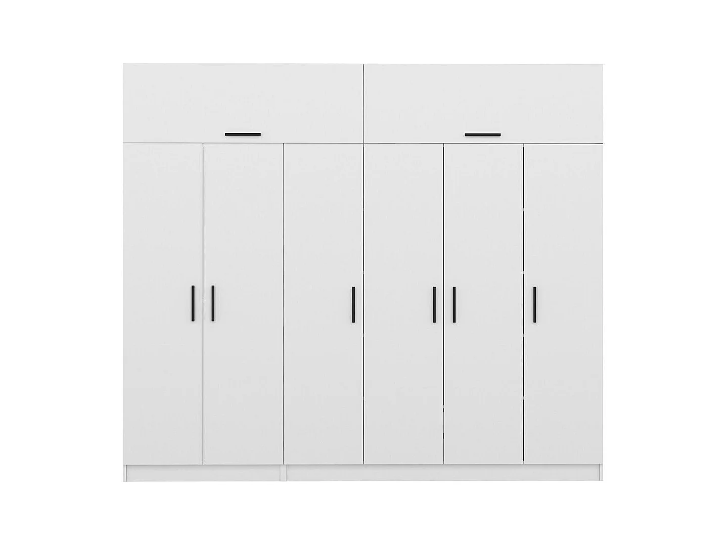 Armario Kale-3931 blanco 270x255x52 cm