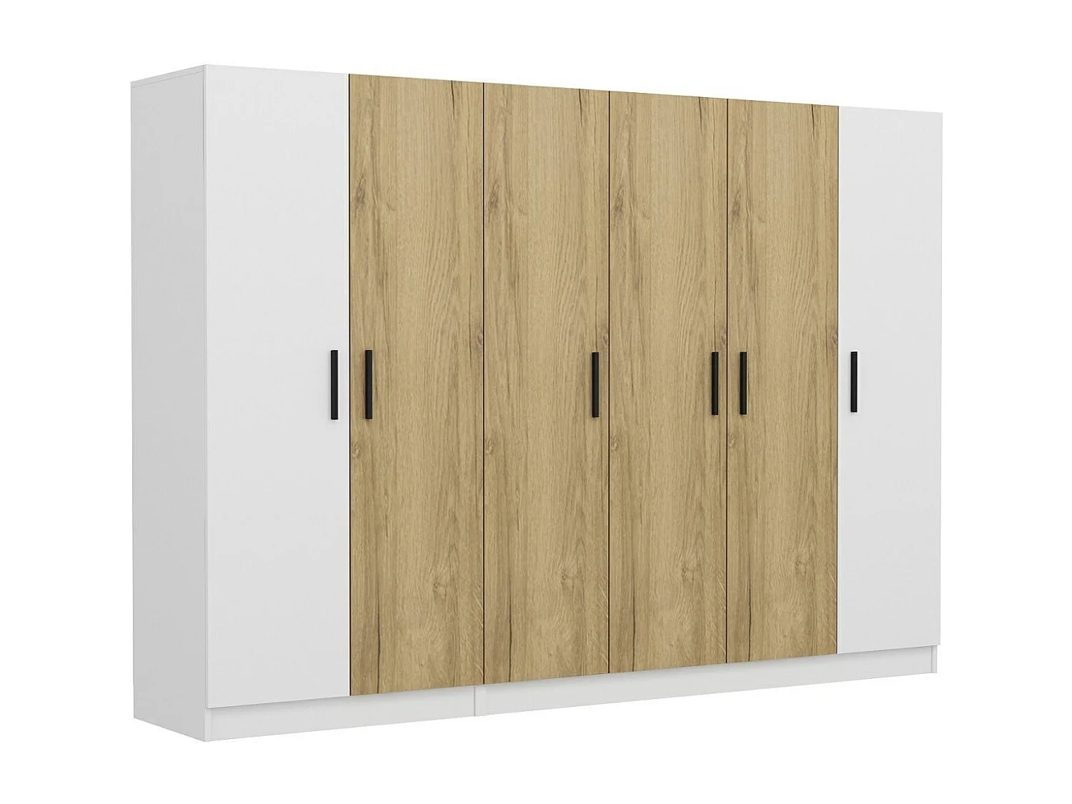 Armario Kale-3111 blanco 225x190x52 cm