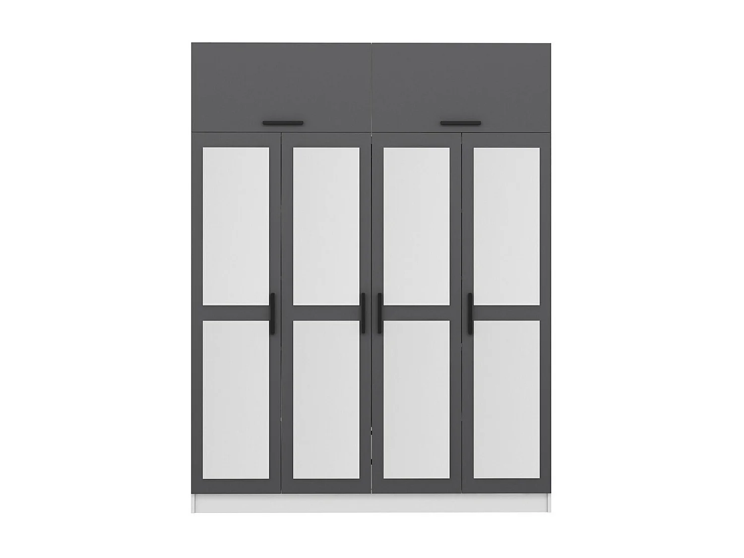 Armario Kale-5248 antracita 180x255x52 cm