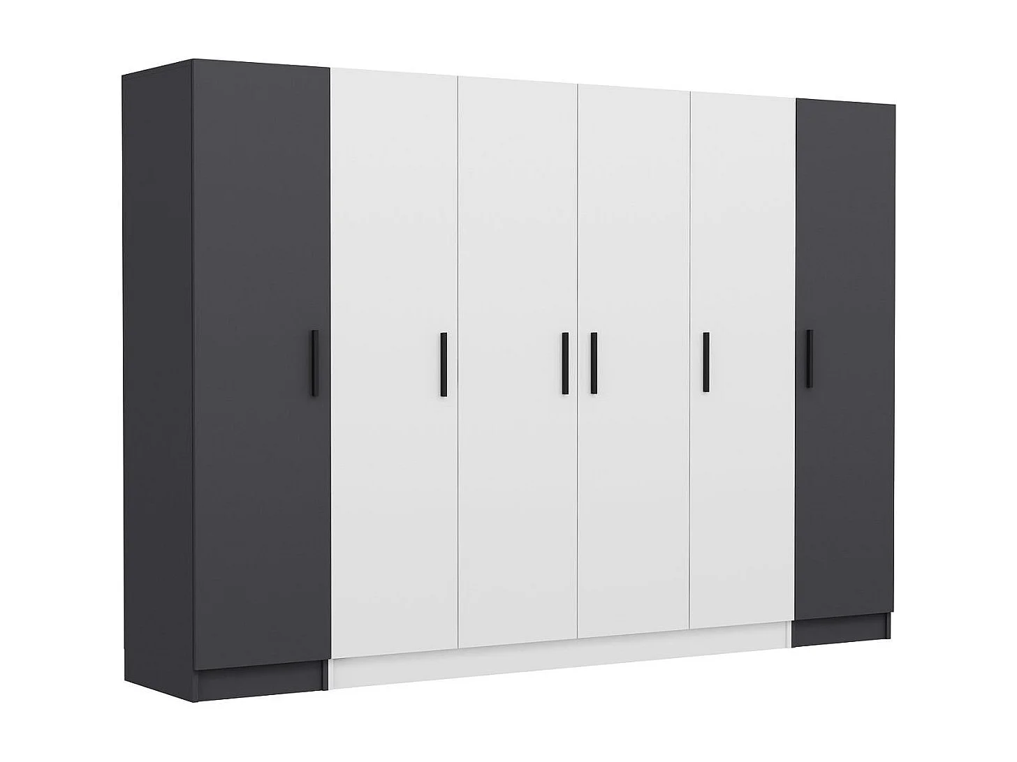 Armario Kale-3080 blanco 270x190x52 cm