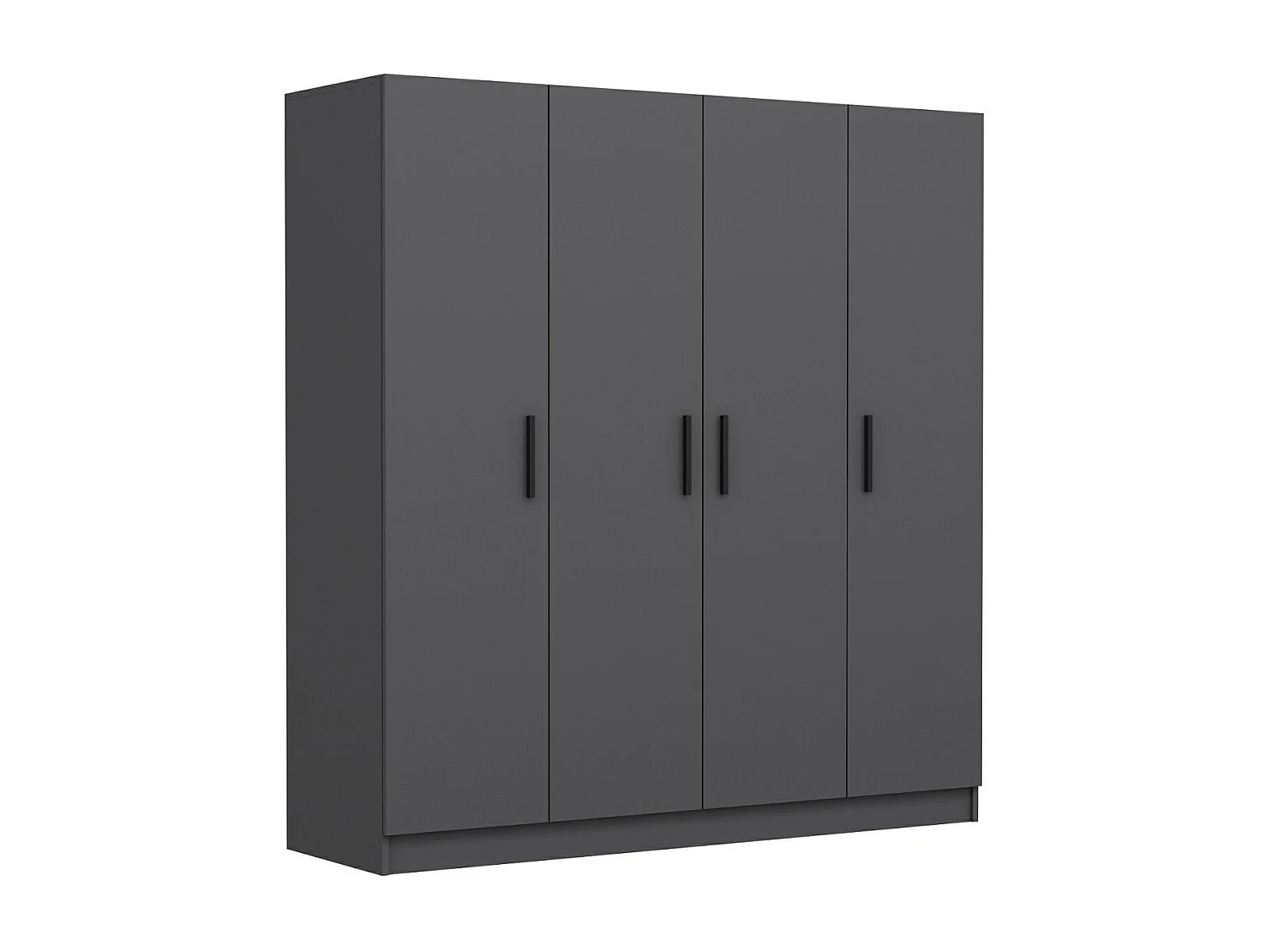 Armario Kale-5078 antracita 180x210x52 cm