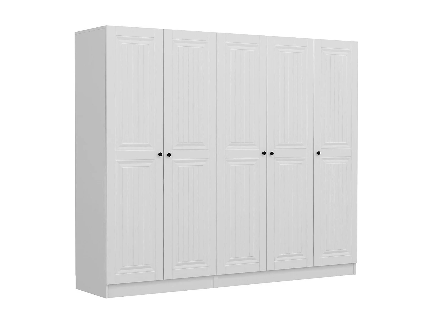 Armario Kale-4773 blanco 225x210x52 cm