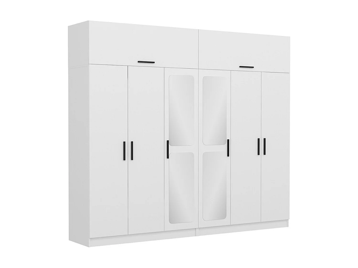 Armario Kale-3945 blanco 270x255x52 cm