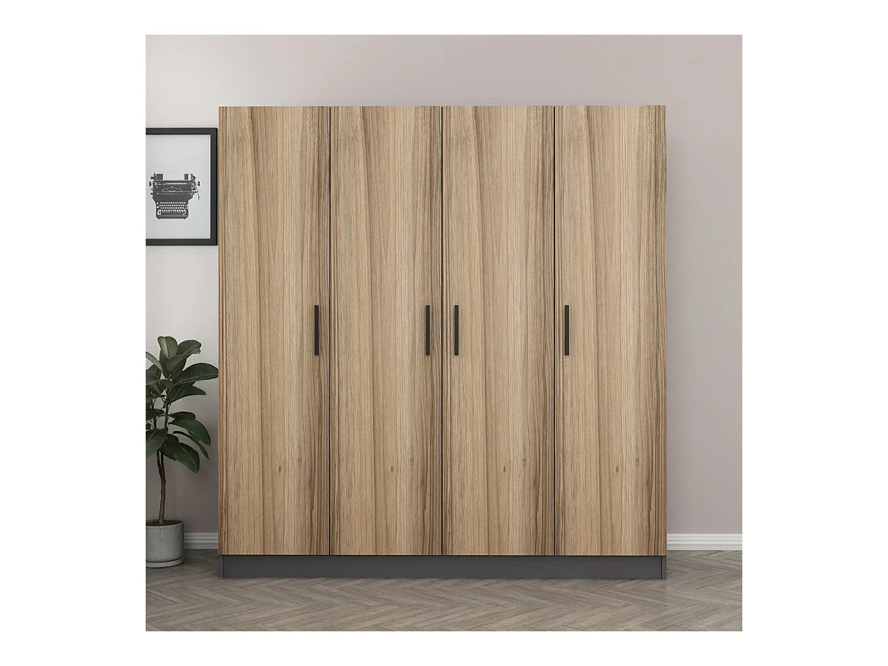 Armario Kale-5105 dore 180x210x52 cm